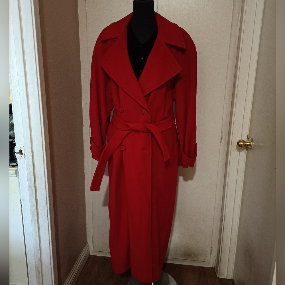 Long Coat 100% Wool